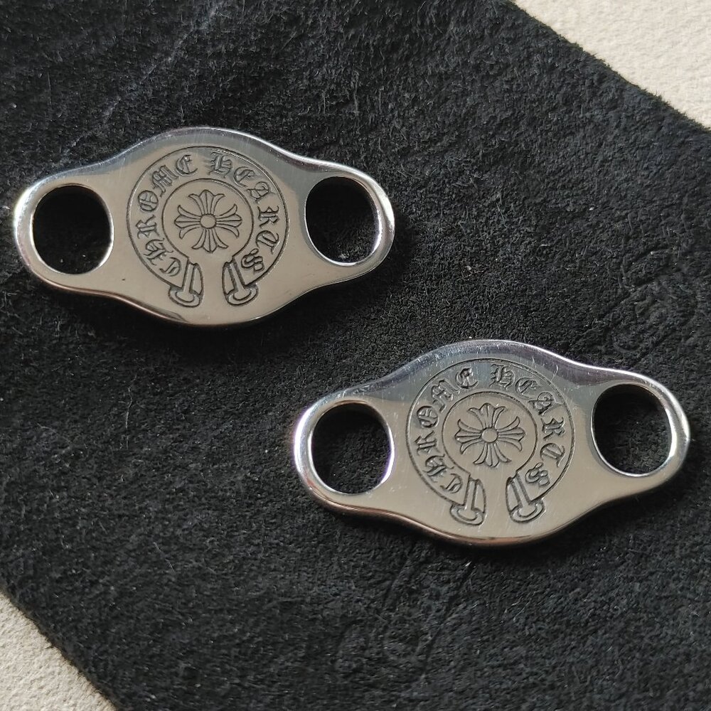 Chrome Hearts Shoelaces Accessories 925 Sterling Silver (Pair)